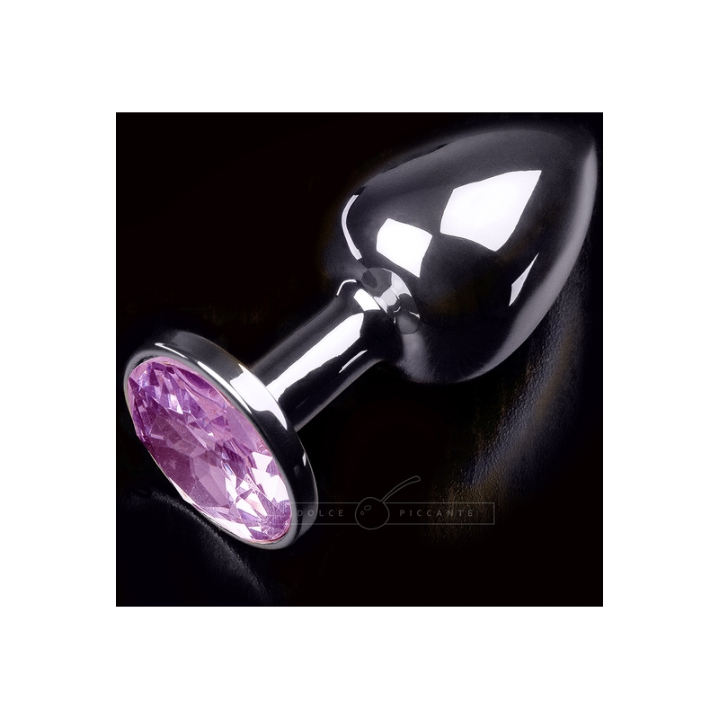 PLUG ANAL JEWELLERY SMALL PLATA / MORADO