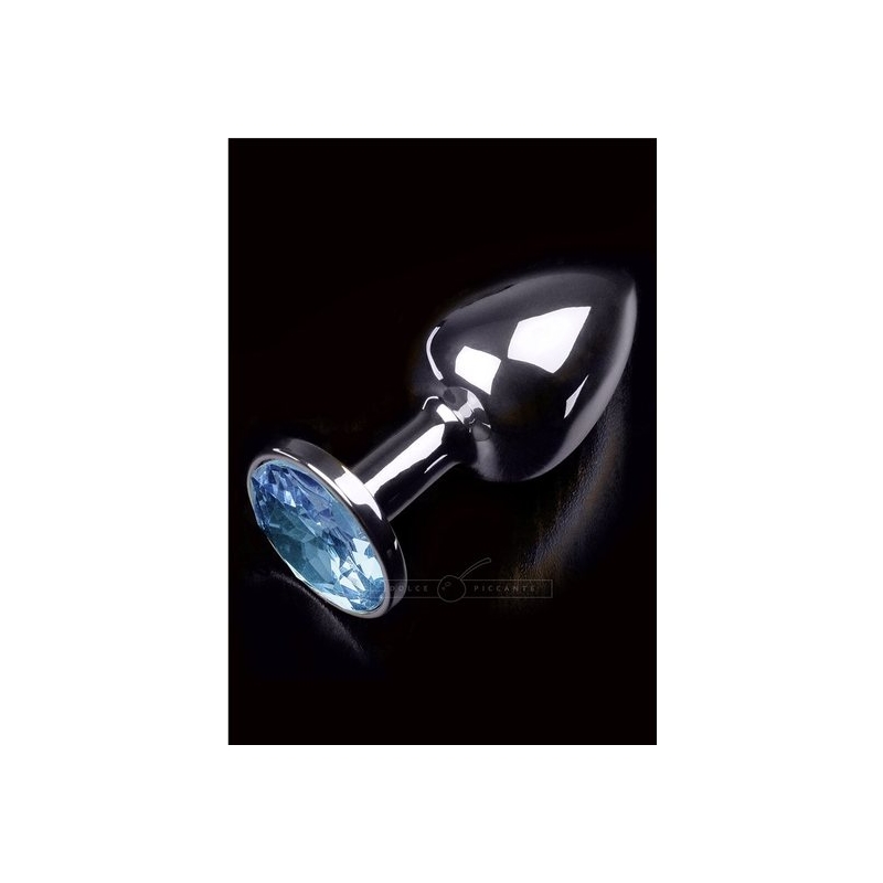 PLUG ANAL JEWELLERY SMALL PLATA / AZUL