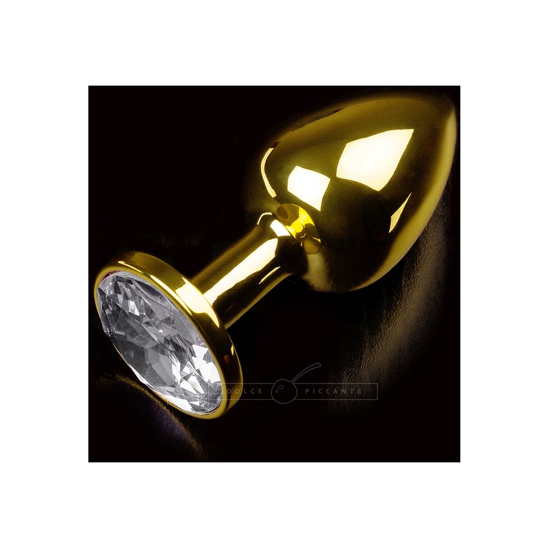 PLUG ANAL JEWELLERY SMALL ORO / DIAMANTE