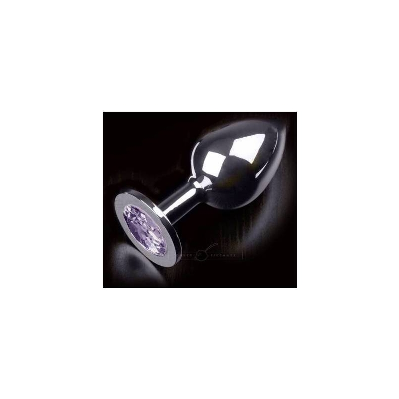 PLUG ANAL JEWELLERY LARGE PLATA / LILA