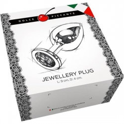 PLUG ANAL JEWELLERY LARGE PLATA / LILA