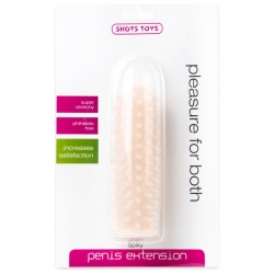 EXTENSION PARA EL PENE CON PUNTAS CARNE