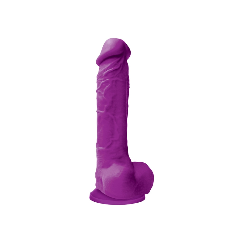 COLOURS PLEASURE DILDO 8 INCH MORADO