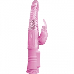 4PLAY DELUXE VIBRADOR CONEJITO RAMPANTE FINO ROSA