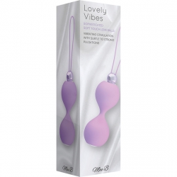 LOVE BALLS BOLAS CHINAS TACTO SUAVE MORADO