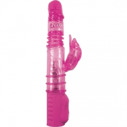 BUNNY TRON VIBRADOR CONEJITO CON RAMPANTE ROSA