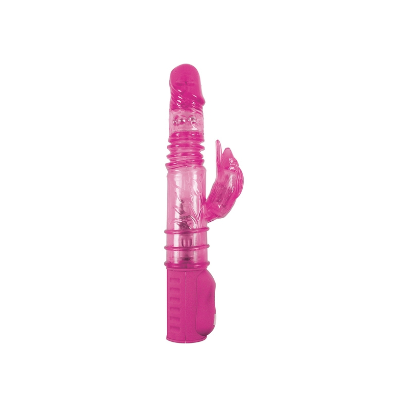 BUNNY TRON VIBRADOR CONEJITO CON RAMPANTE ROSA