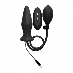 OUCH INFLABLE Y PLUG DE SILICONA NEGRO