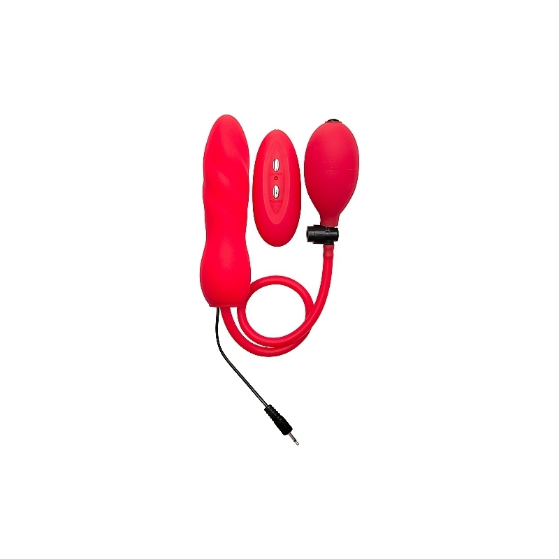 OUCH TWIST INFLABLE DE SILICONA ROJO