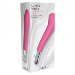 LOVELY VIBES G-SPOT VIBRADOR TACTO SUAVE ROSA