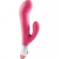 LOVELY VIBES G-SPORT CON SUAVE TRACTO Y DOBLE VIBRADOR ROSA