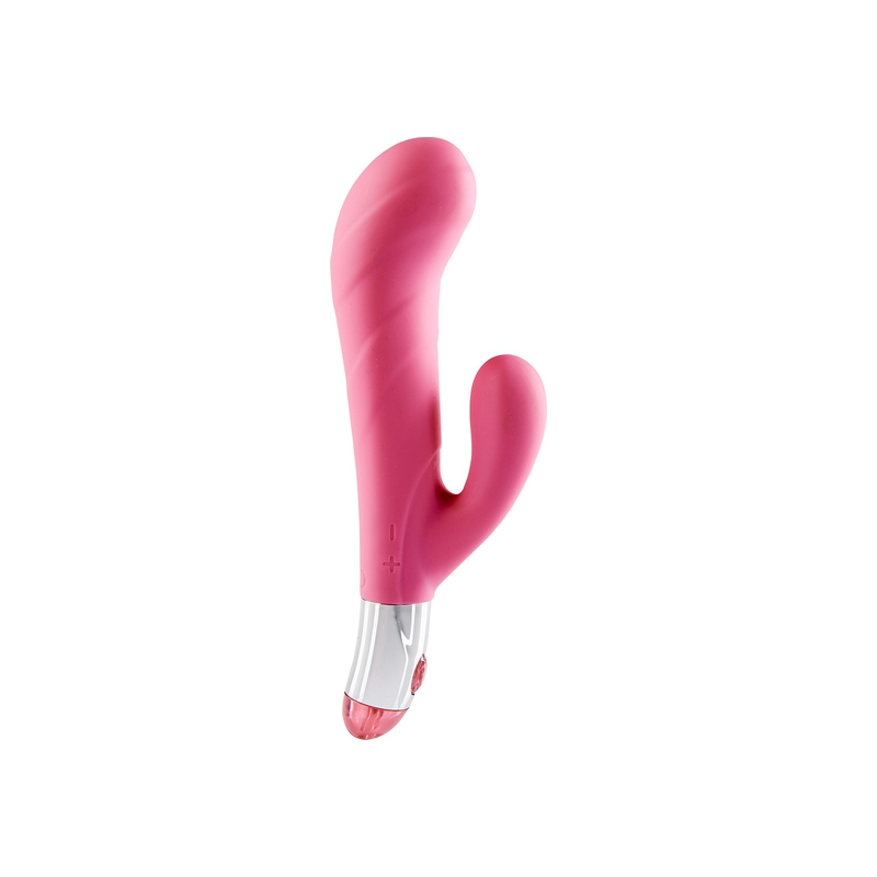 LOVELY VIBES G-SPORT CON SUAVE TRACTO Y DOBLE VIBRADOR ROSA