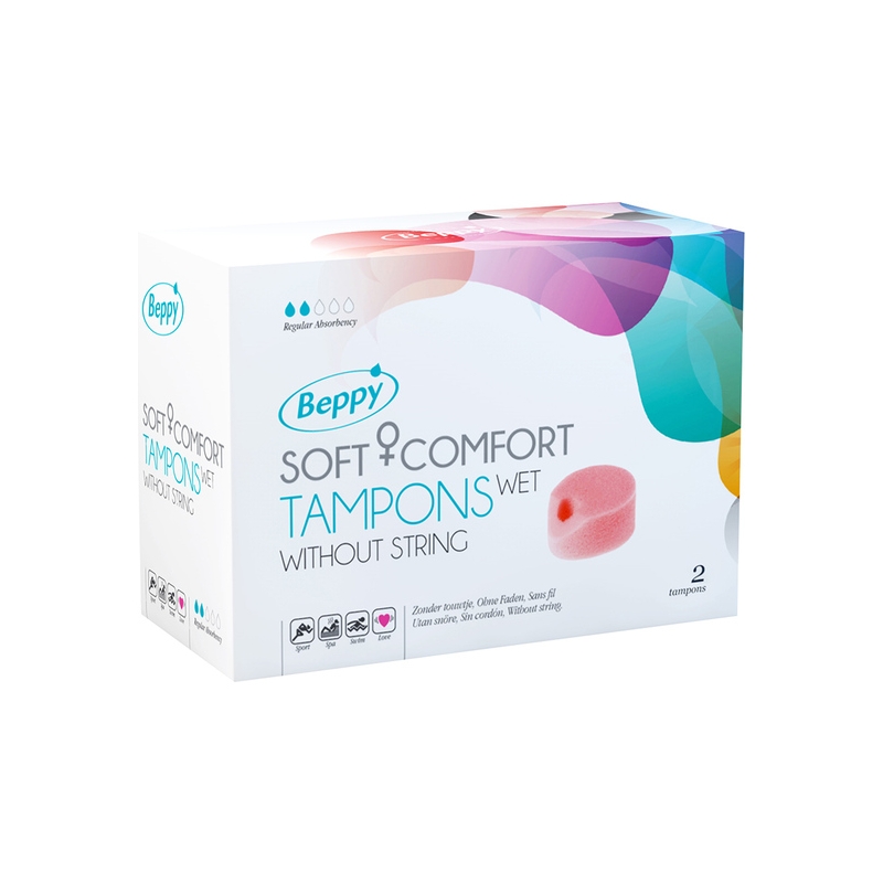 BEPPY TAMPONES LUBRICADOS 2 UDS