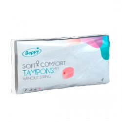 BEPPY TAMPONES LUBRICADOS 4 UDS