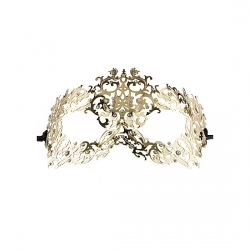 FORREST QUEEN MASQUERADE MASK ORO