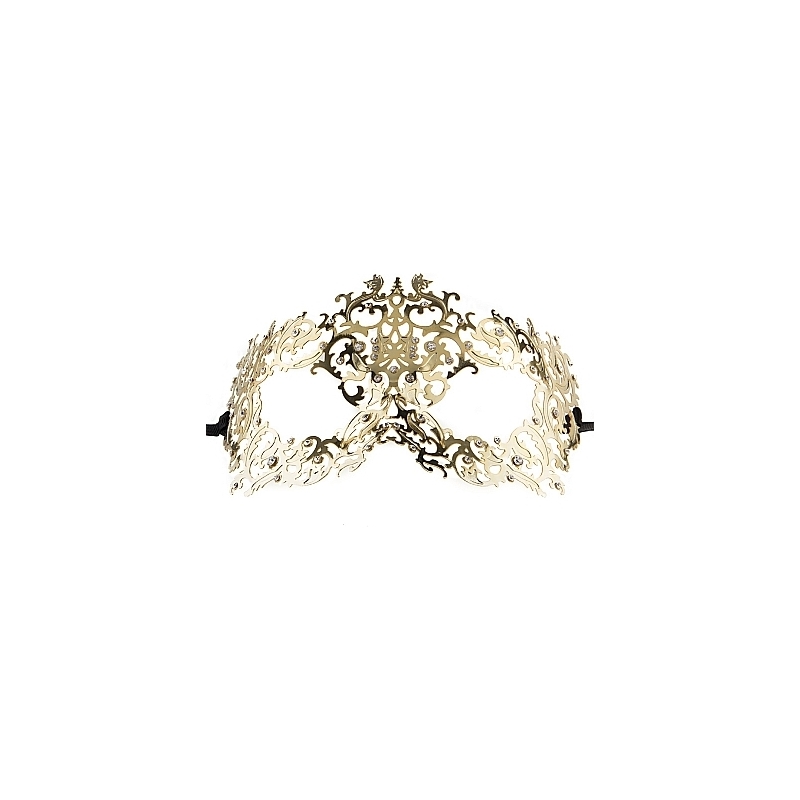 FORREST QUEEN MASQUERADE MASK ORO