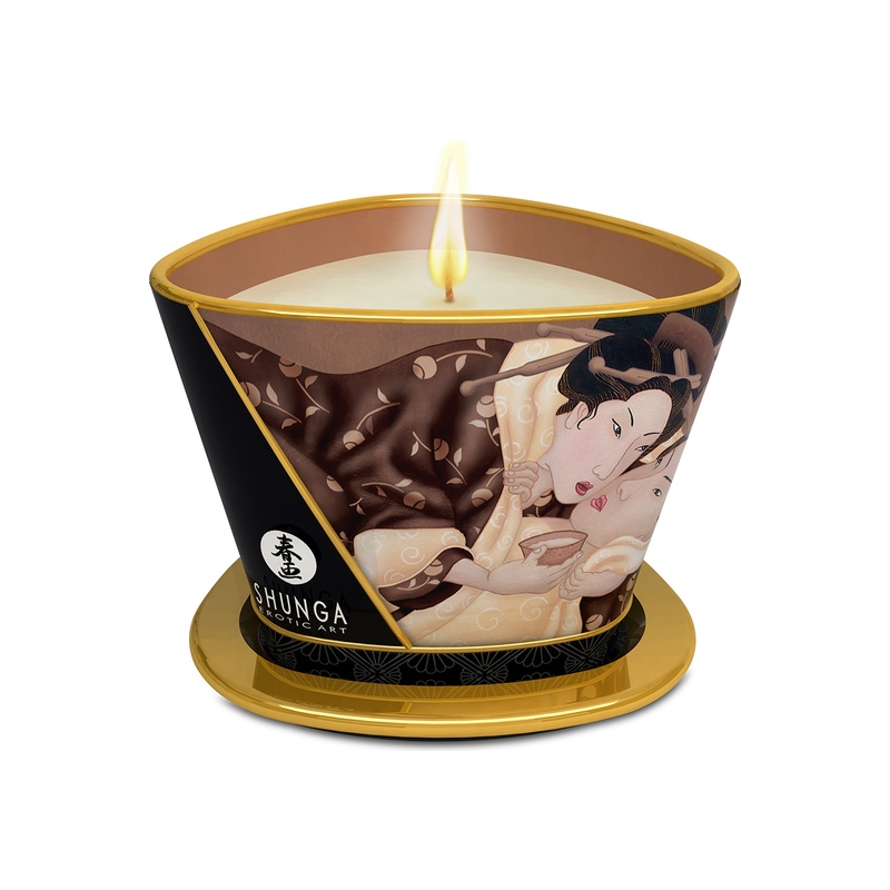 SHUNGA VELA DE MASAJE CHOCOLATE 170 ML