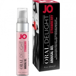 JO GEL EXCITADOR DE PLACER ORAL FRESA 30 ML