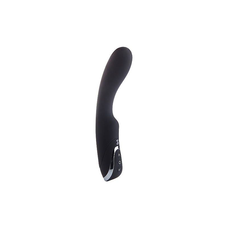 VIBRADOR RECARGABLE PUNTO G NEGRO