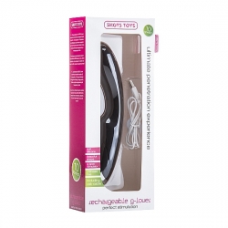 VIBRADOR RECARGABLE PUNTO G NEGRO