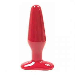 BUTT PLUG ANAL MEDIANO ROJO