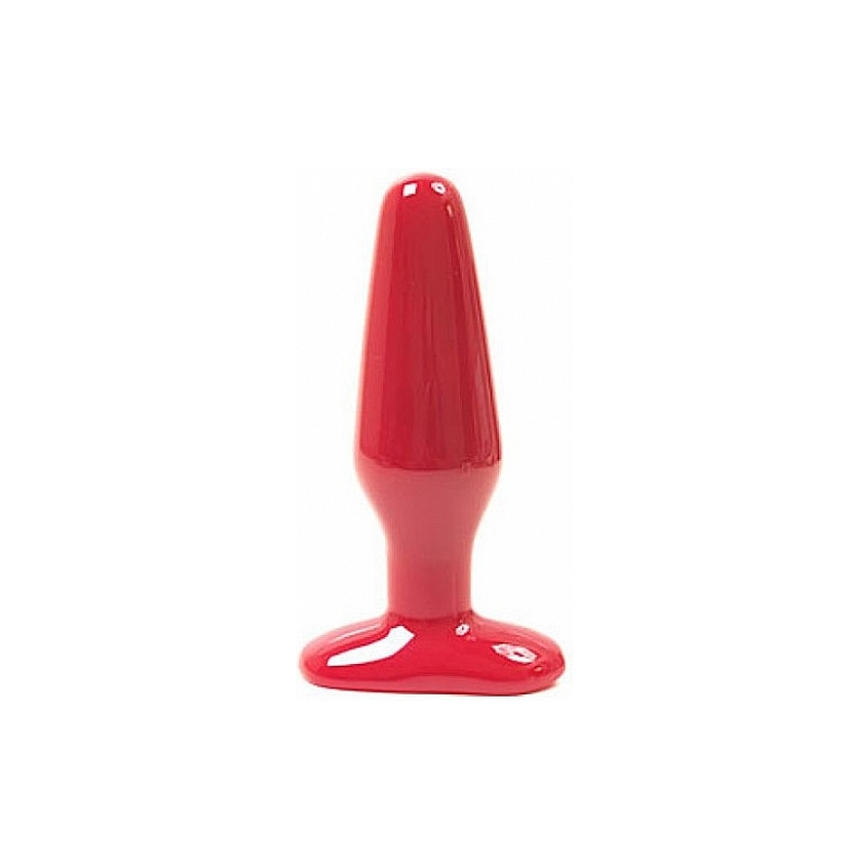 BUTT PLUG ANAL MEDIANO ROJO