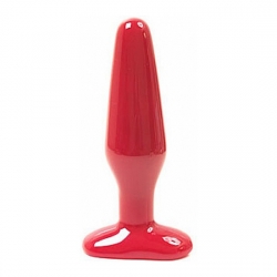 BUTT PLUG ANAL MEDIANO ROJO