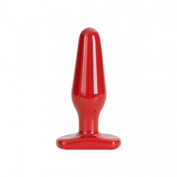 BUTT PLUG ANAL MEDIANO ROJO