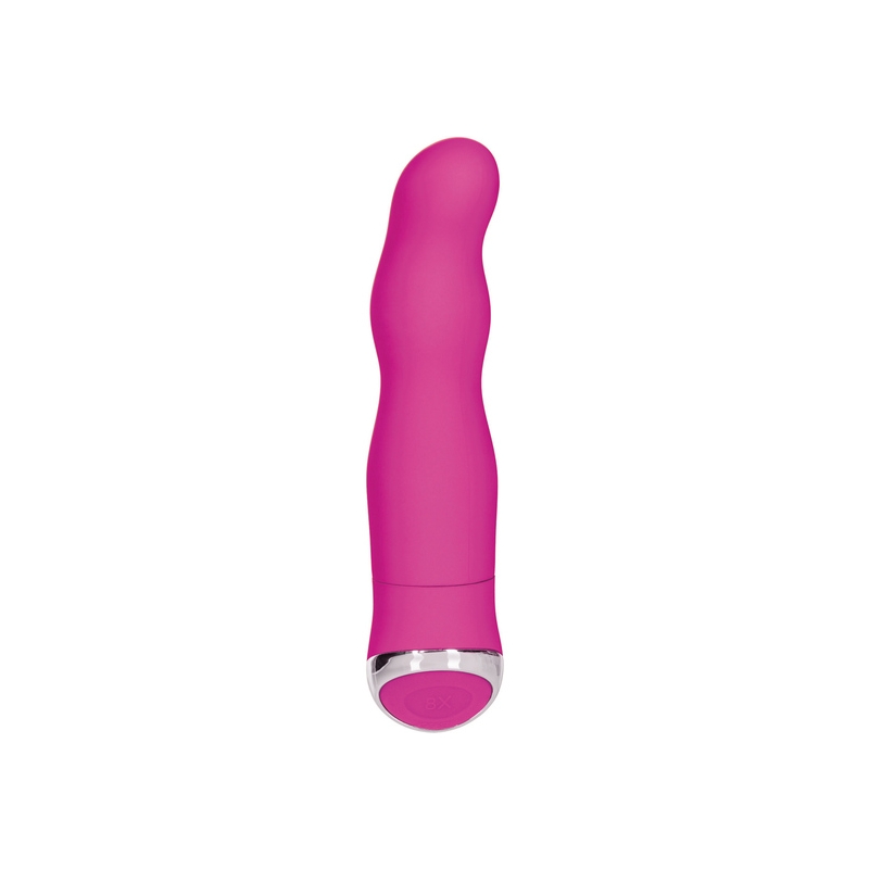 CLASSIC CHIC VIBRADOR CURVA 8 FUNCIONES ROSA