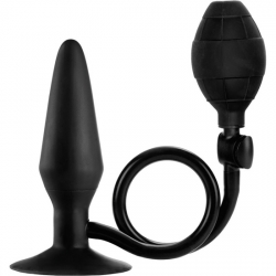 BOOTY PUMPER PLUG HINCHABLE MEDIANO NEGRO