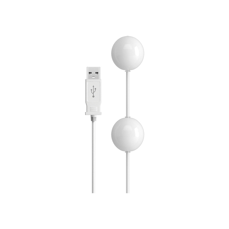 ISEX USB BOLAS KEGEL BLANCO