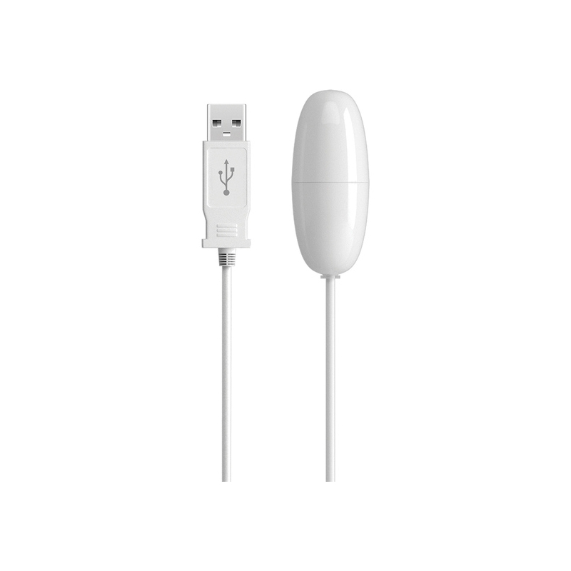 ISEX USB MASAJEADOR PUNTO G BLANCO