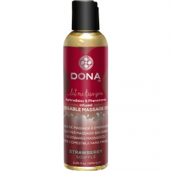 DONA ACEITE DE MASAJE SABOR FRESA 120 ML