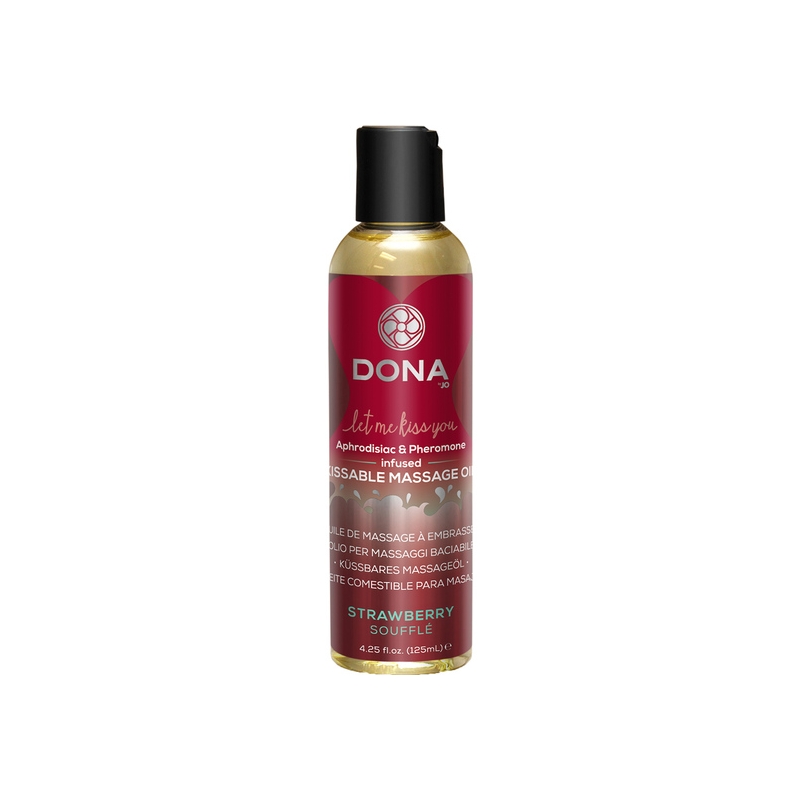 DONA ACEITE DE MASAJE SABOR FRESA 120 ML