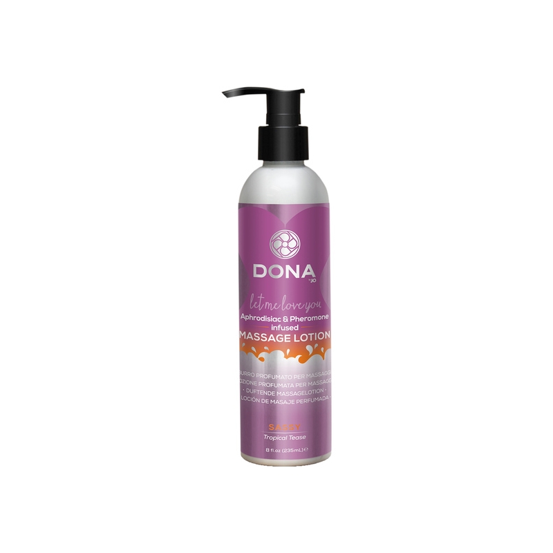 DONA LOCION DE MASAJE PERFUMADA SASSY 235 ML