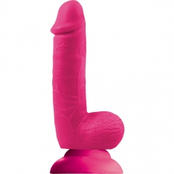 COLOURS SOFTIES PENE REALISTICO 15 CM ROSA