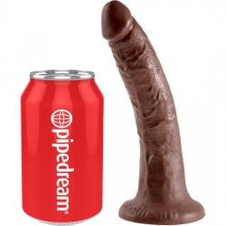 KING COCK PENE REALISTICO 18 CM MARRON