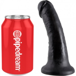 KING COCK PENE REALISTICO 15 CM NEGRO