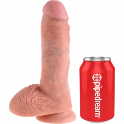 KING COCK PENE REALISTICO CON TESTICULOS 20,5 CM