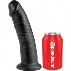 KING COCK PENE REALISTICO 23 CM NEGRO