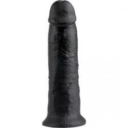 KING COCK PENE REALISTICO 25.5 CM NEGRO