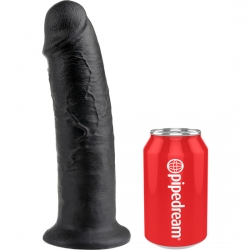 KING COCK PENE REALISTICO 25.5 CM NEGRO