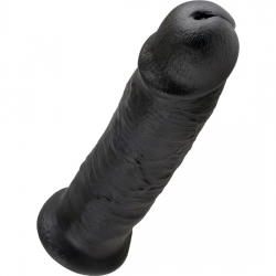 KING COCK PENE REALISTICO 25.5 CM NEGRO