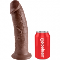 KING COCK PENE REALISTICO 25.5 CM MARRON