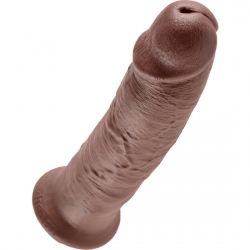 KING COCK PENE REALISTICO 25.5 CM MARRON