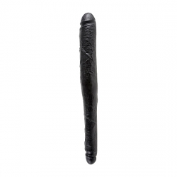 KING COCK DOBLE PENE REALISTICO CONICO NEGRO