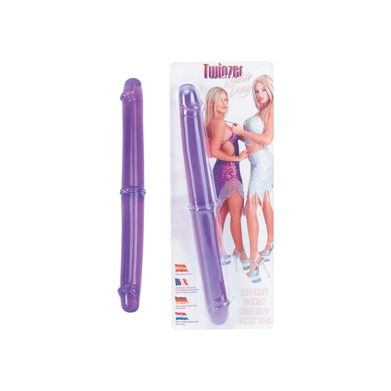 DOBLE PENE DE 30 CM MORADO