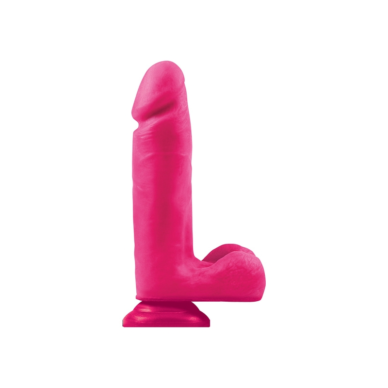 COLOURS 2X DUAL DENSITY PENE REALISTICO 21 CM ROSA