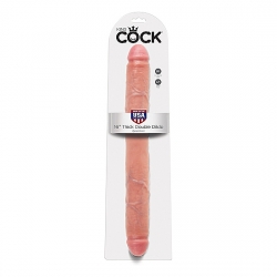 KING COCK DOBLE PENE REALISTICO 40.5 CM