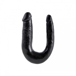 KING COCK PENE REALISTICO DOBLE PEQUEÑO NEGRO